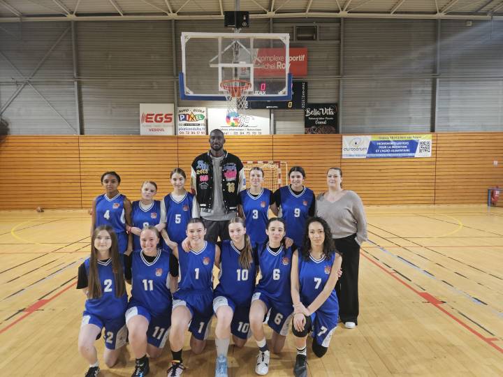 Equipe basket U18-2 filles