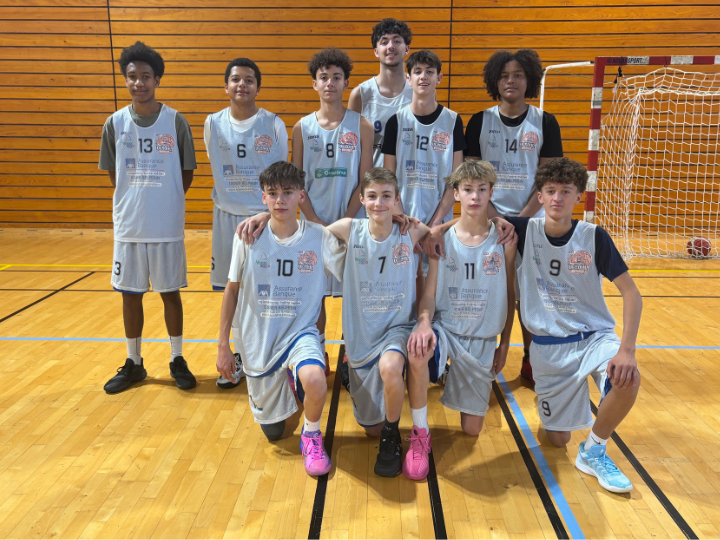 U15-1 Masculin Equipe basket Sénior 1