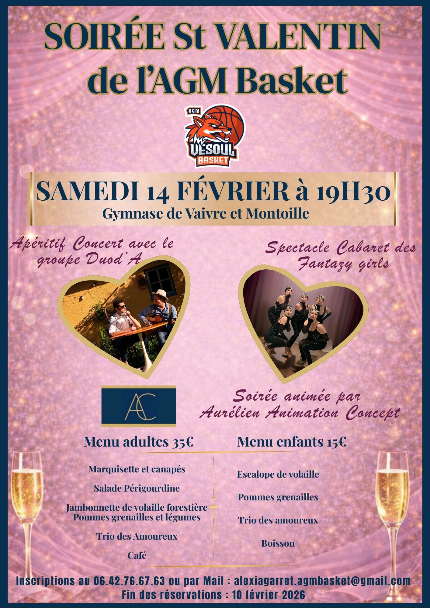 Soirée dansante de la st valentin